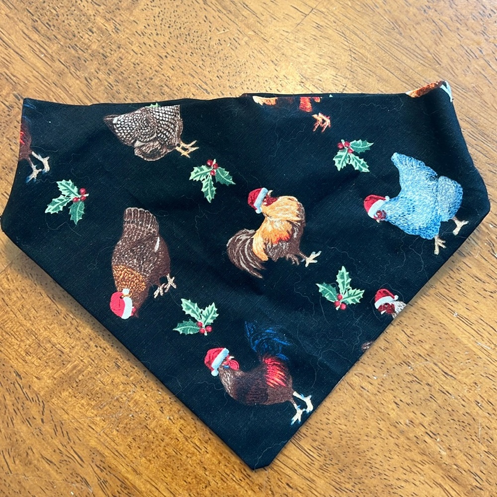 Festive Dog Scrunchie Bandana
